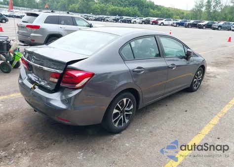2015 Honda Civic Ex from USA, damaged, VIN 2HGFB2F89FH505358